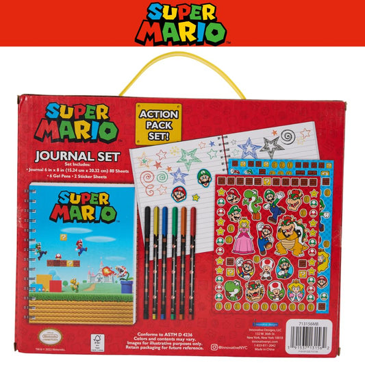 Super Mario Journal Set