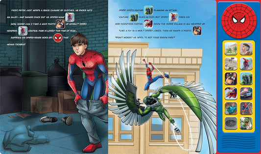 THE AMAZING SPIDERMAN SOUND BOOK
