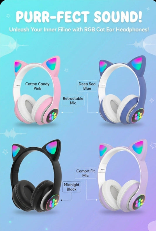 Why Everyone is Obsessed with These Glowing Cat Ear Headphones