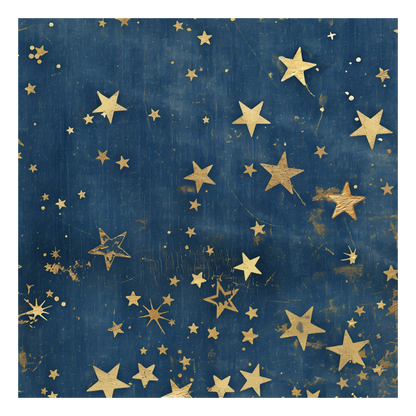 FISSARE Crafts Golden Nightfall Crafts Paper — 40 Premium Sheets