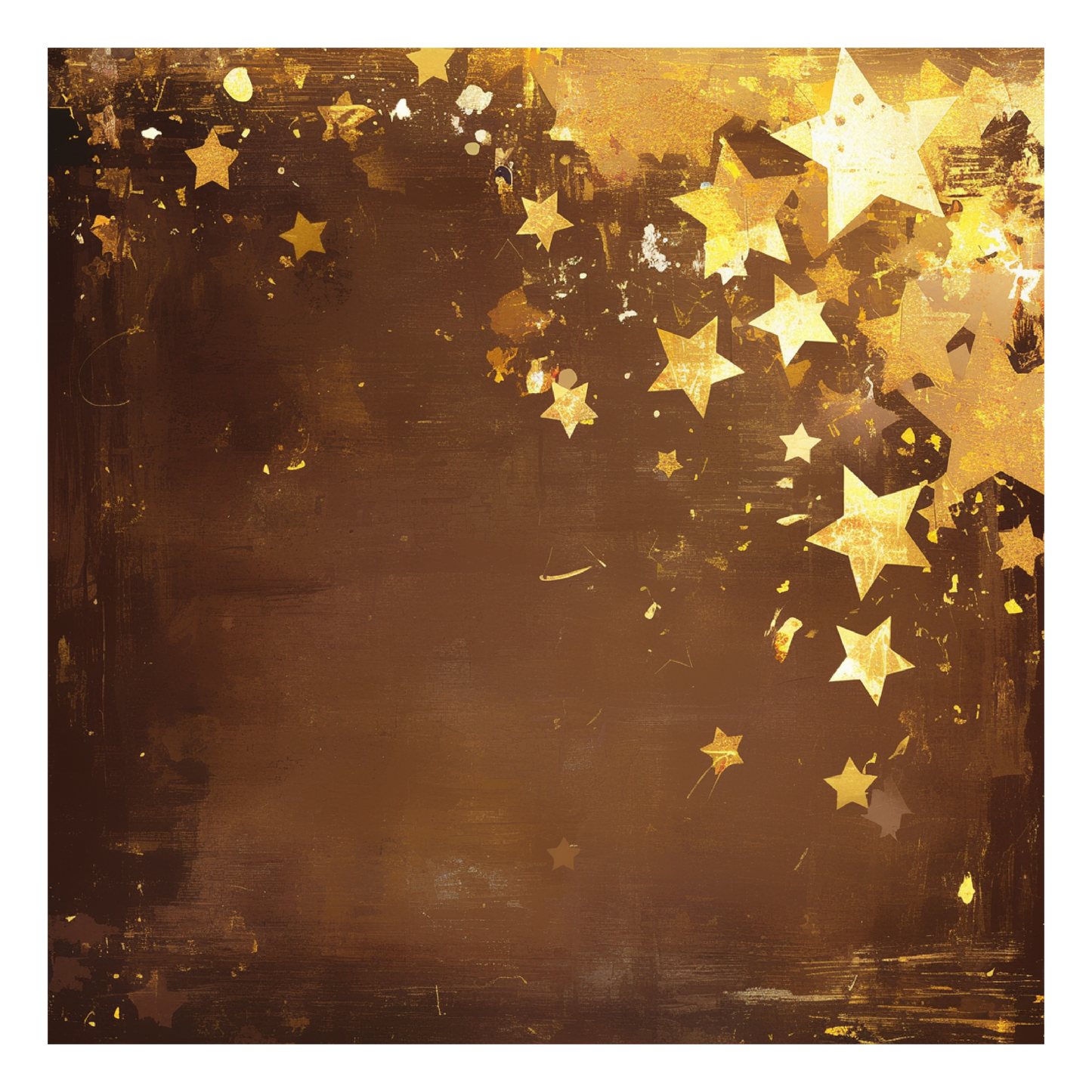 FISSARE Crafts Golden Nightfall Crafts Paper — 40 Premium Sheets