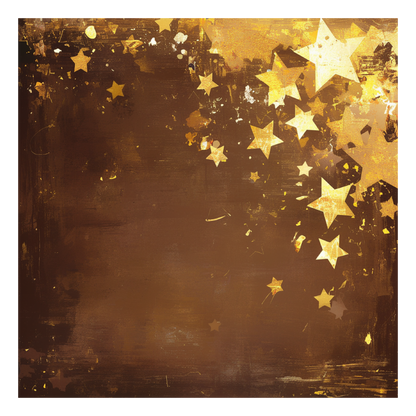 FISSARE Crafts Golden Nightfall Crafts Paper — 40 Premium Sheets