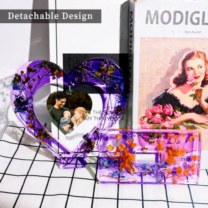 Custom Hand Crafted Resin Hearts