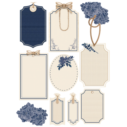 Coastal Bliss Scrapbook Paper Set – Beach & Nautical Decorative Sheets for Journaling, Scrapbooking, Card Making & Paper Crafts