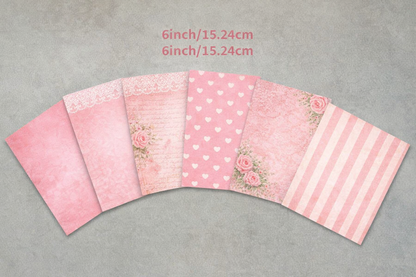 Double the Pink Bundle – 45 Sheet Pink Scrapbook Paper Collection
