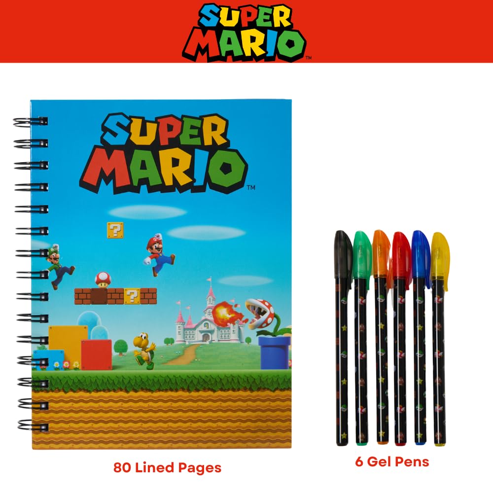 Super Mario Journal Set