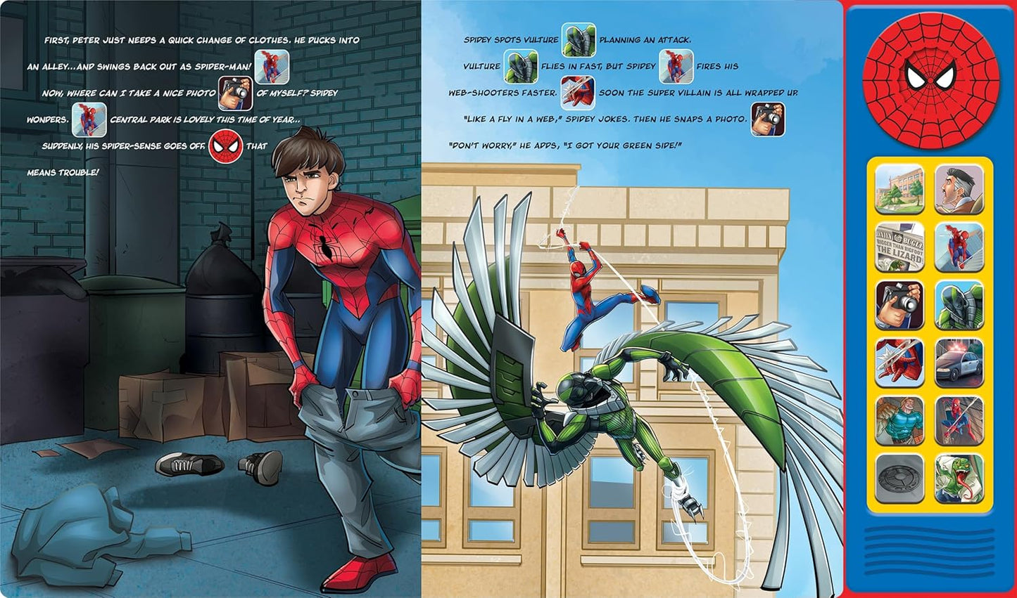 THE AMAZING SPIDERMAN SOUND BOOK