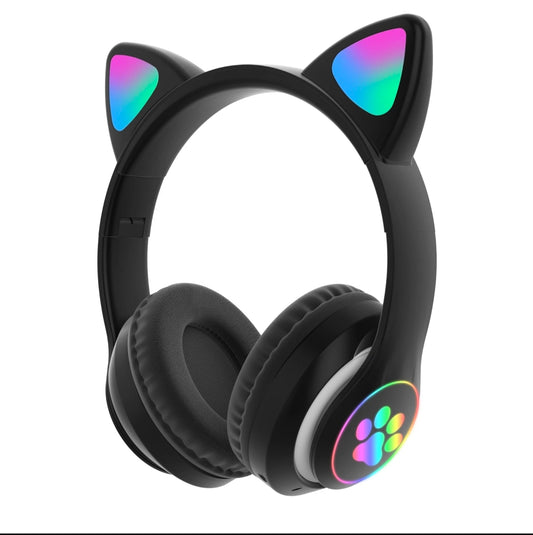 Cat Ears Bluetooth 5.0 Foldable Stereo Headset