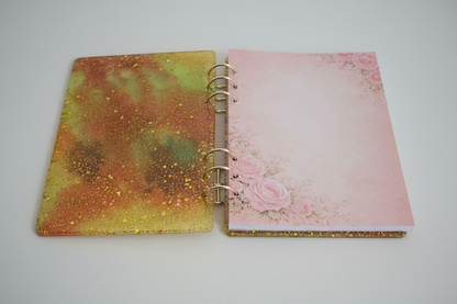 Personalized Custom Resin 3 Ring Binder Journal