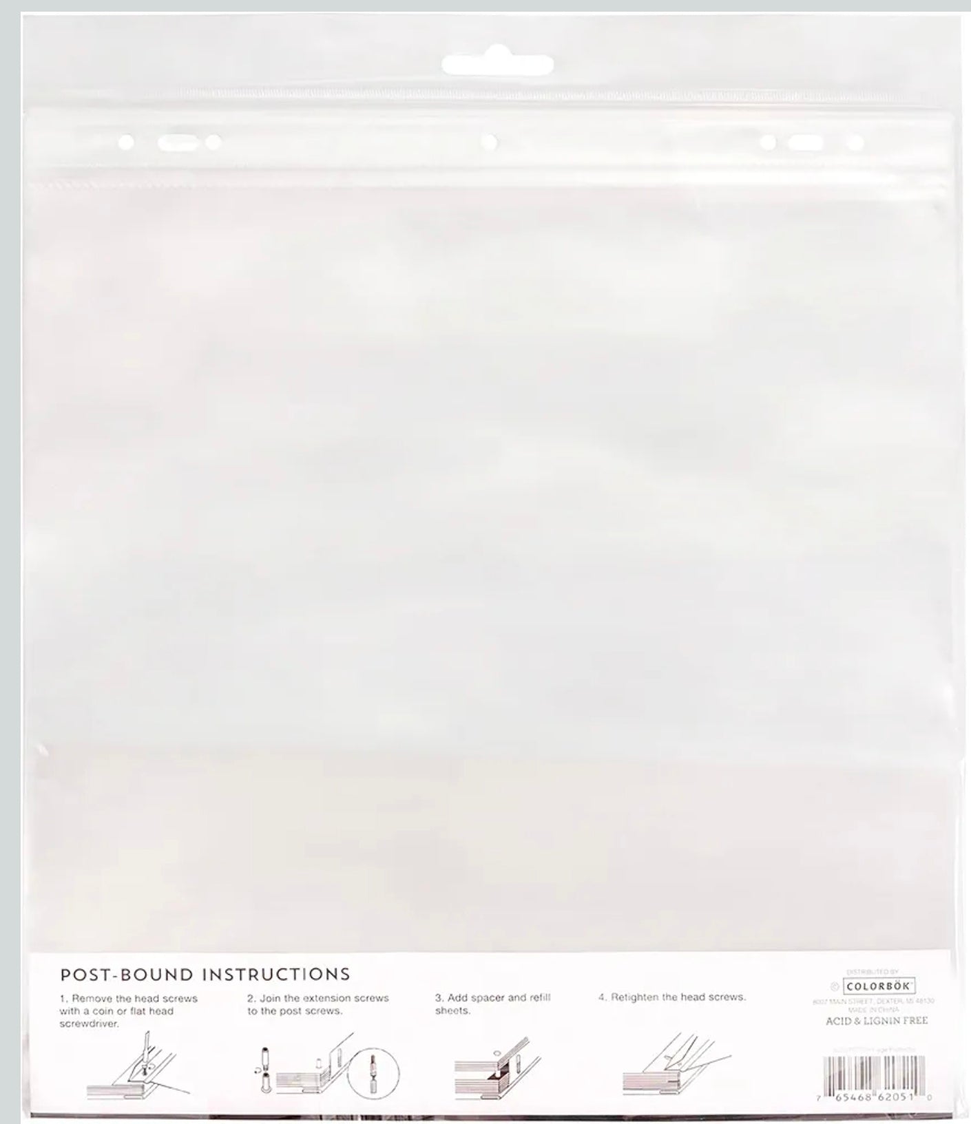 10 Pack 12 x 12 Scrapbook Page Protectors