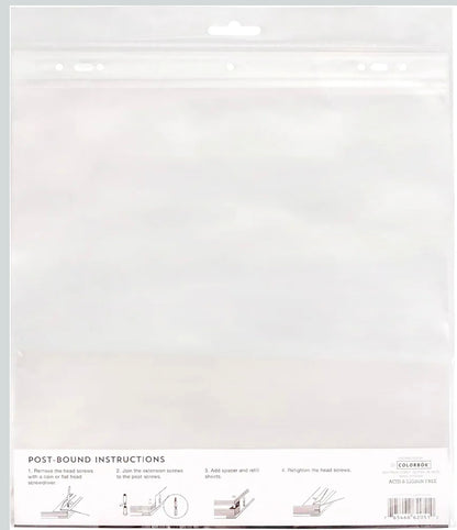 10 Pack 12 x 12 Scrapbook Page Protectors