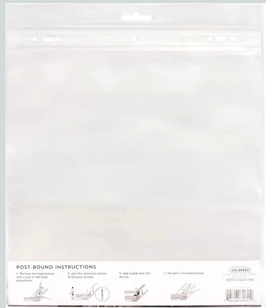 10 Pack 12 x 12 Scrapbook Page Protectors