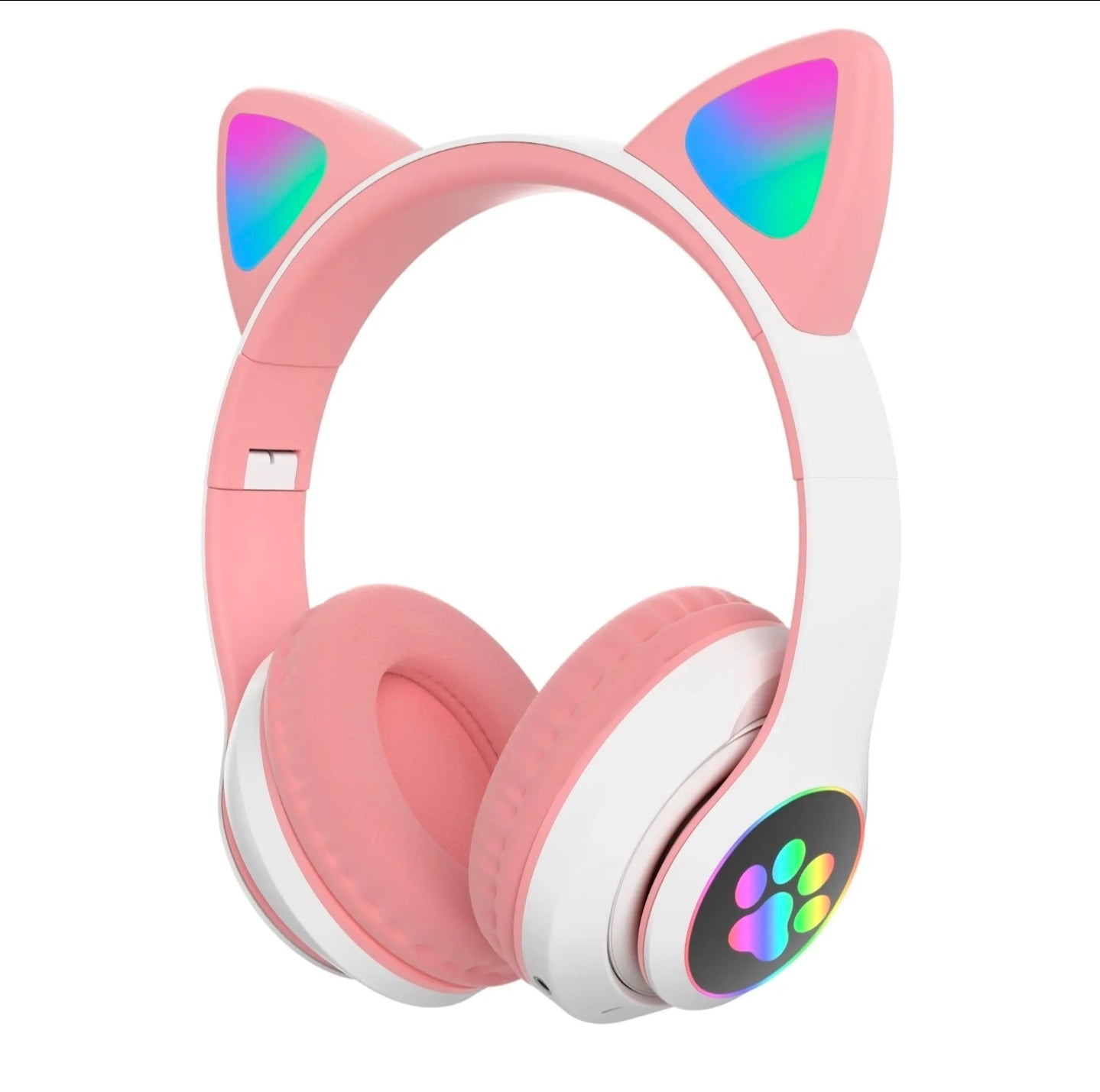 Cat Ears Bluetooth 5.0 Foldable Stereo Headset
