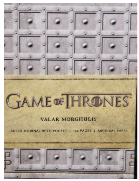 Game of Thrones Hardcover Journal